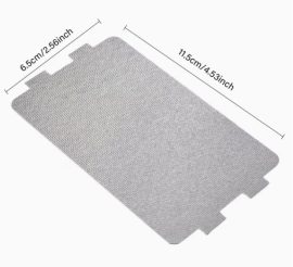 Panasonoc mikrosütőbe csillámlap (115x65mm)
