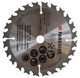 Parkside akkus kézi körfűrész fűrészlap 150x16x1mm (PSB 24 Z) *