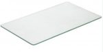 Beko hűtőszekrény üvegpolc  307x445mm  *