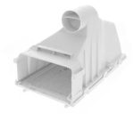 Whirpool mosógéphez mosószertartó-burkolat