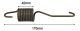 Whirlpool, Indesit, Ariston mosógép dobtartó rugó (17cm) * Whirlpool, Indesit, Ariston mosógép dobtartó rugó (17cm) *