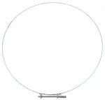 Feszítőgyűrű rugóval üstszájgumihoz 