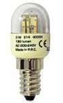   Univerzális LED Hűtőgép Izzó – E14, 3W, 4000K (Természetes Fehér) *