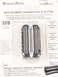 Braun szita-kés kombipack 32S