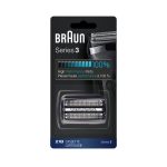 21B - Braun Series 3 nyírófej egység, fekete kerettel