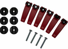 Parkside gyepszellőztető tolókarjához  műanyag gyorsrögzítő készlet