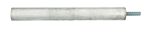   Hajdu Z120E  bojler magnézium anód 310 × 25 mm, M8 × 25 mm menettel