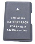   NIKON 7,2V LI-ION DIGITÁLIS FÉNYKÉPEZŐ AKKU EN-EL14A (VFB11402)