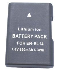 NIKON 7,2V LI-ION DIGITÁLIS FÉNYKÉPEZŐ AKKU EN-EL14A (VFB11402)