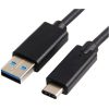 USB 3.1 C DUGÓ - USB 3.0 A DUGÓ, 1,2M KÁBEL