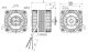 Hűtőgép ventillátor-motor  YZF16-25 16W-60W