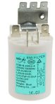 Mosógép zavarszűrő (EMI-Filter) FC86-B-25012-4 *